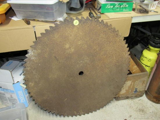 Old saw blade