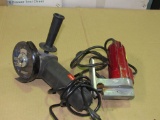 Angle grinder and jigsaw