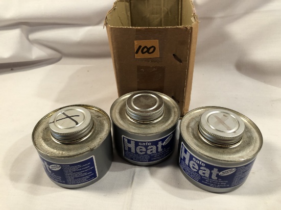 3 cans of safe fuel heat