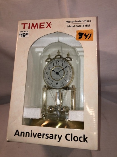 Timex Anniversary Clock NIB