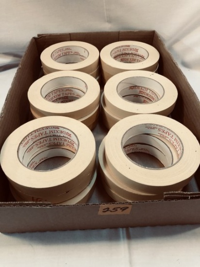 18 rolls masking tape