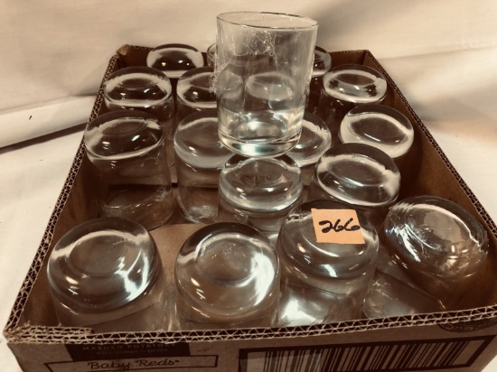 18 Juice Glasses New in wrappers