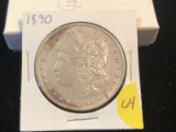 1890 Silver Morgan Dollar