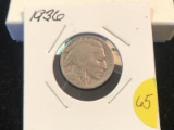 1936 Buffalo Nickel