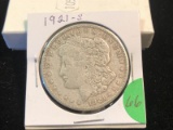 1921-S Morgan Silver dollar