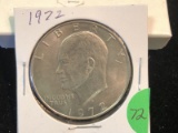 President Ike Silver dollar