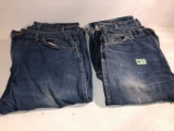 4 pair of used Jeans