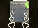 ladies earrings sterling silver