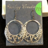 ladies earrings sterling silver