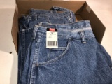 2 pair Wrangler jeans Size 42 relaxed