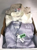 3 mens dress shirts size S 14-14 1/2 NWTags