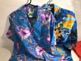 2 Hawaiian  Polyester shirts