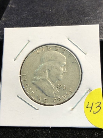 1961-D Franklin Half Dollar