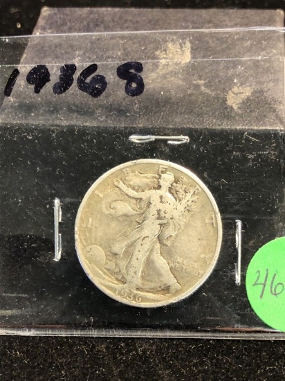 1936-S Walking Liberty Half Dollar