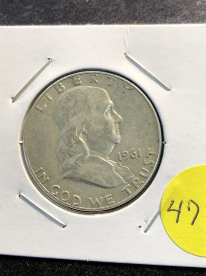 1961-D Franklin Half Dollar