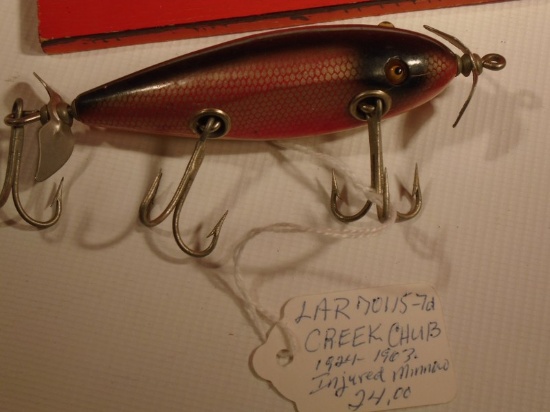 Vtg Fishing Lure by Creek Chub