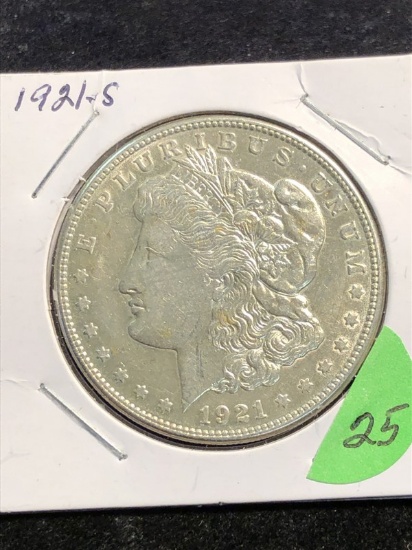 1921-S Morgan Silver dollar