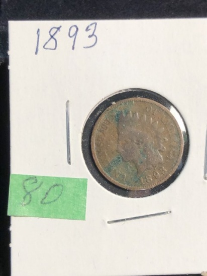 1893 Indian Head penny