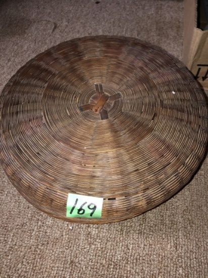 Old sewing basket