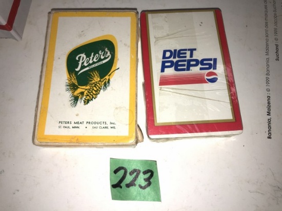Collector playing cards