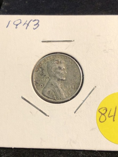 1943 Lincoln Steel penny
