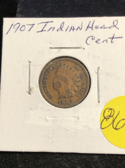 1907  Indian Head Cent