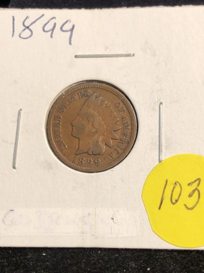 1899 Indian Head penny