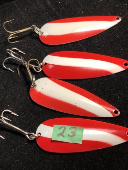 4 Spoons Fishing lures