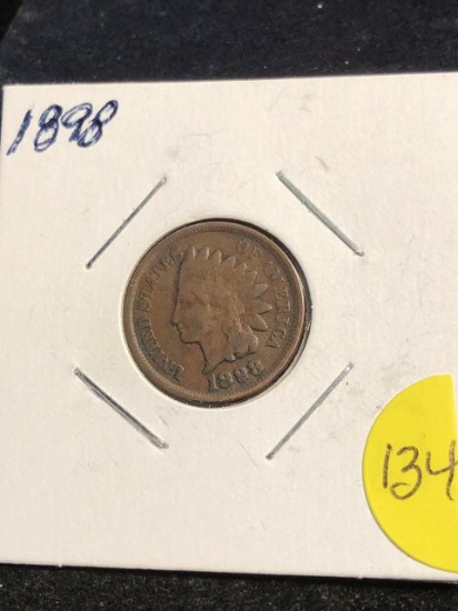 1898 Indian Head penny