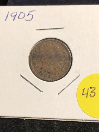 1905 Indian head cent