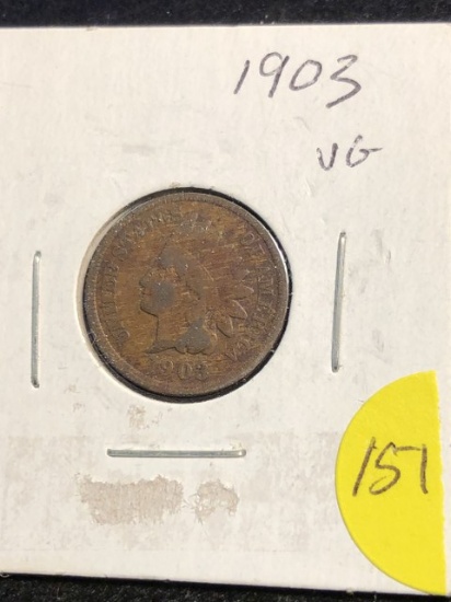 1903 VG Indian Head penny