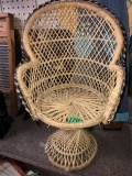 Small wicker chair
