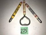 Collector pencils and opener