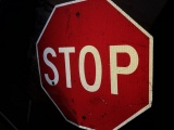Full size stop sign