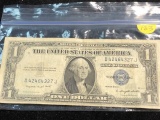 1935  G blue seal silver certificate