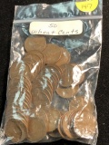 Bag of 50 Wheat pennies