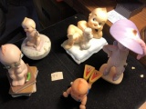 Collection of 5 Kewpie Doll Figurines