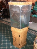 4 foot fish tank with supplies