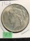 1922 Silver peace dollar VG B.U.