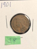 1901 Indian Head penny