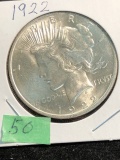 1922 VG Silver Peace dollar  Brilliant Uncirculated
