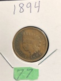 1894 Indian Head penny