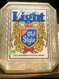 Working Lighted Old Style beer sign
