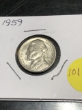 1959  Washington Nickel