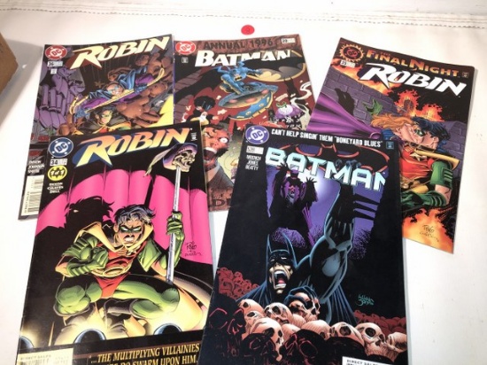 Batman & Robin Comic Books