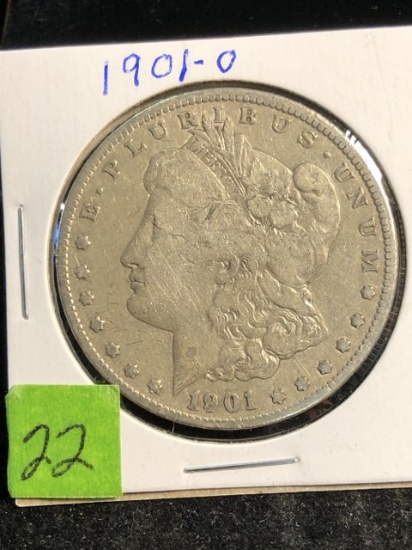 1901-O Morgan Silver dollar
