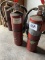 3 Fire Extinguishers