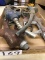 Four gas pump nozzles