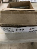 box of Sandpaper and angle brackets