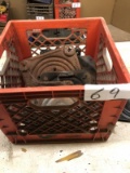 Crate with Seat brackets